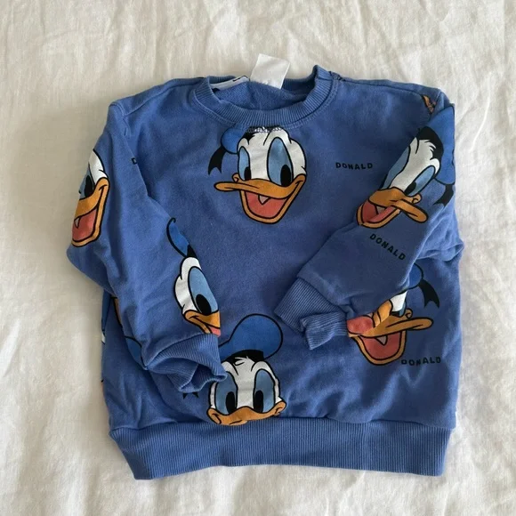 EUC Zara Disney Donald Duck Set - Size 2-3 Year - Picture 2 of 7